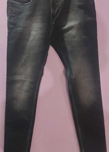 Navy Blue Denim Jeans
