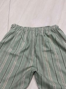 🤩 Printed Green White Coord Set 🤩