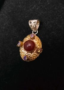 Victorian Vintage Gemstone Pendant