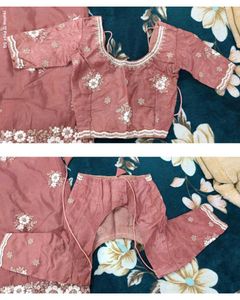 Elegant Embroidered Saree