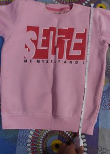 Girls Woollen Sweatshirt(4-6year Old)