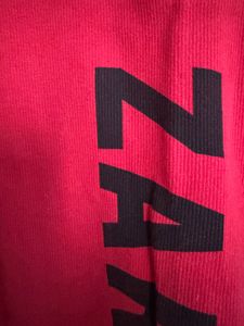 Red Top turtleneck 30-34inch bust stretchable