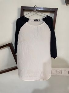 Black N White Top