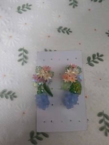 Pastel Bloom Party Earrings | Brand New