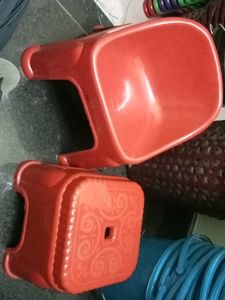 Muda Stool, Chair Combo