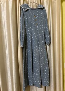 Cute Heart Print Maxi Dress