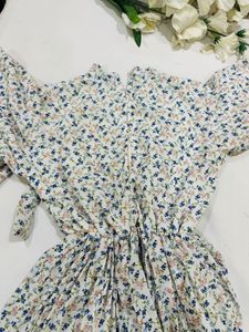 Short Floral Dress