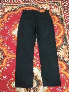 Black Straight Leg Jeans