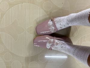Pink Patent Mary Janes