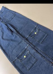 Acid Wash Wide Leg Jeans Combo Of 2