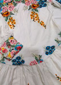 Puff Sleeves FLORAL DRESS!!