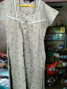 Comfy Night Dress free Sizes.