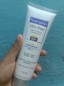 Neutrogena Ultra Sheer Sunscreen