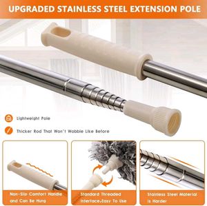 New Dust Cleaner Long Handle Broom Fan Clean