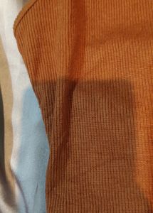 SHEIN ORANGE CROP TOP