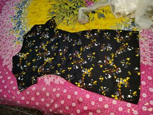 Floral Print Dress korean imported slimfit