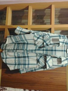 Plaid Overshirt coat