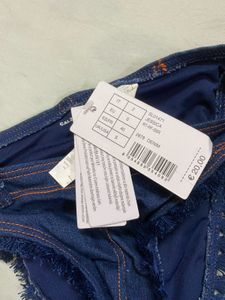 Caledonia Denim Bikini Bottom