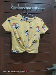 Mickey Mouse Crop Top