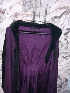 Purple Knit Cardigan 🈸38,40,