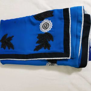 Elegant Blue Saree
