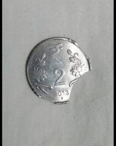 Collectible ₹2 &amp; ₹5 Clip Error Coins.