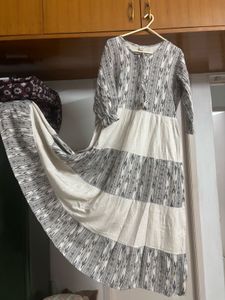 Ikat Design Full Gown