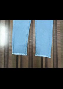 Blue Colour Jeans For Women