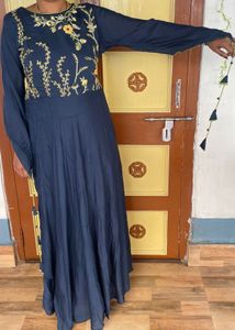 Embroidery Work  Gown