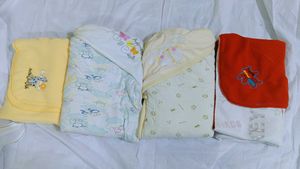 combo of Baby Blankets cum holding towels/bedding,