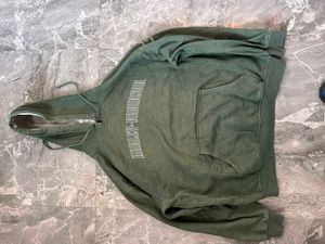 Vintage Harley-Davidson Olive Green Hoodie
