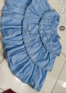 Light Blue Ruffle Set 4_5 Years