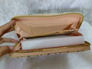 Cute Patterned Zip Wallet