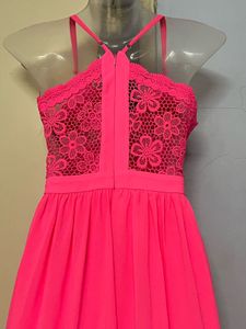 No boundaries Hot Pink Cochett Maxi Dress