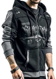 Rock Rebel (EMP) Heavyweight Grunge Zip-Up 💀