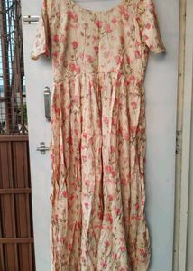 Floral Print Maxi Dress