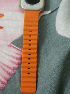 Orange Apple Watch Band