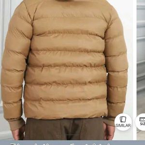Men's Brown Puffer Jacket
