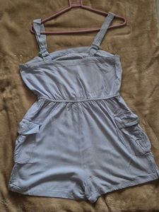 Cute Blue Romper
