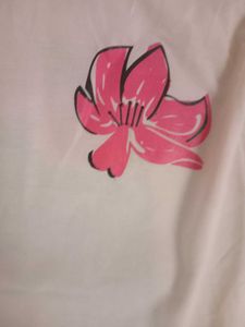 Floral Graphic T-shirt oversized