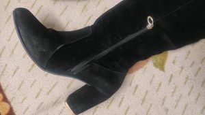 Heeled Knee Length Boots