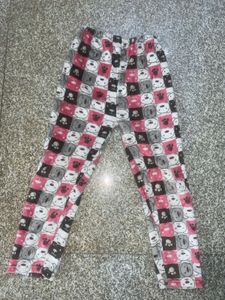 Cute Cartoon Print Pants