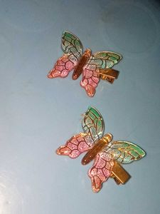 Butterfly Hair Clips (Set of 2)