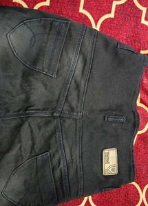 Slim Fit Distressed Black Denim Jeans