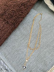 Layered Heart Necklace