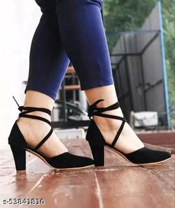 black heels