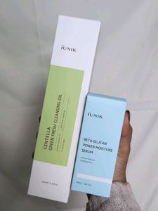 Korean Iunik Cleansing Oil And Serum
