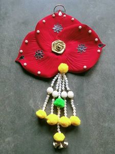 Red Flower Hanging Decor