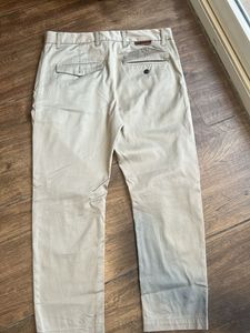 Zara Man Khaki Casual Pants