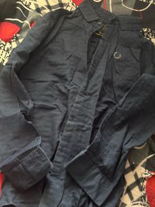 Fred Perry Blue Shirt